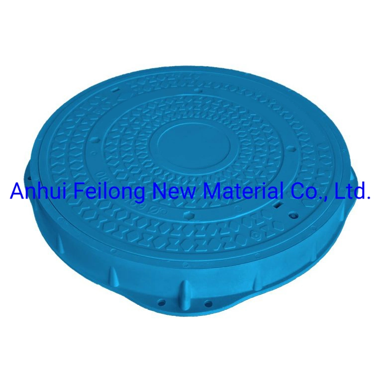 Customized Sewage Rainwater Round Square Waterproof Composite Resin GRP Manhole Cover