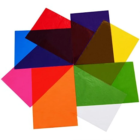 High quality/High cost performance  Colored Cellophane Paper in Bulk From Factory