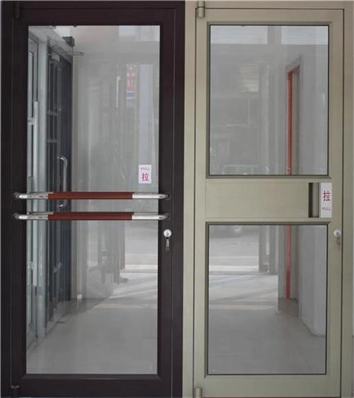 Customized Conference Room Business Glass Door High Security Double Kfc Door