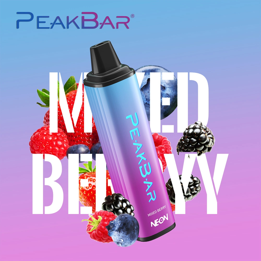 Shezhen Peakbar Vape Device 6000 Puffs Popular Pod Hot Selling Disposable/Chargeable Vaporizer