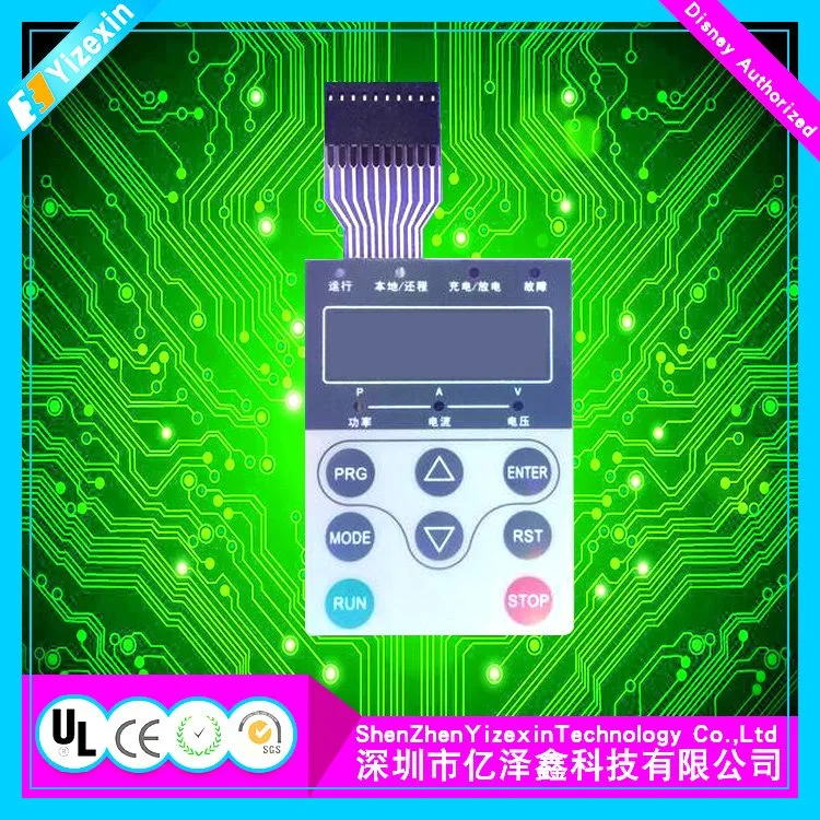 Professional Custom Design Functional Rubber Membrane Switch