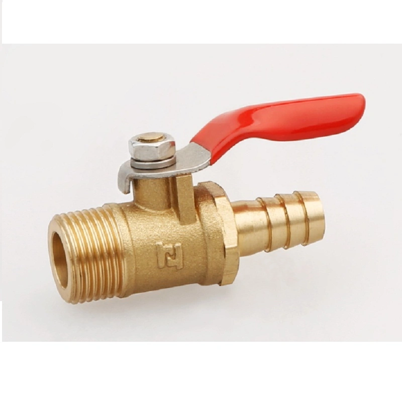 Top Sale Full Bore Brass Ball Valve Price with Plastic Handle (IC-1060)