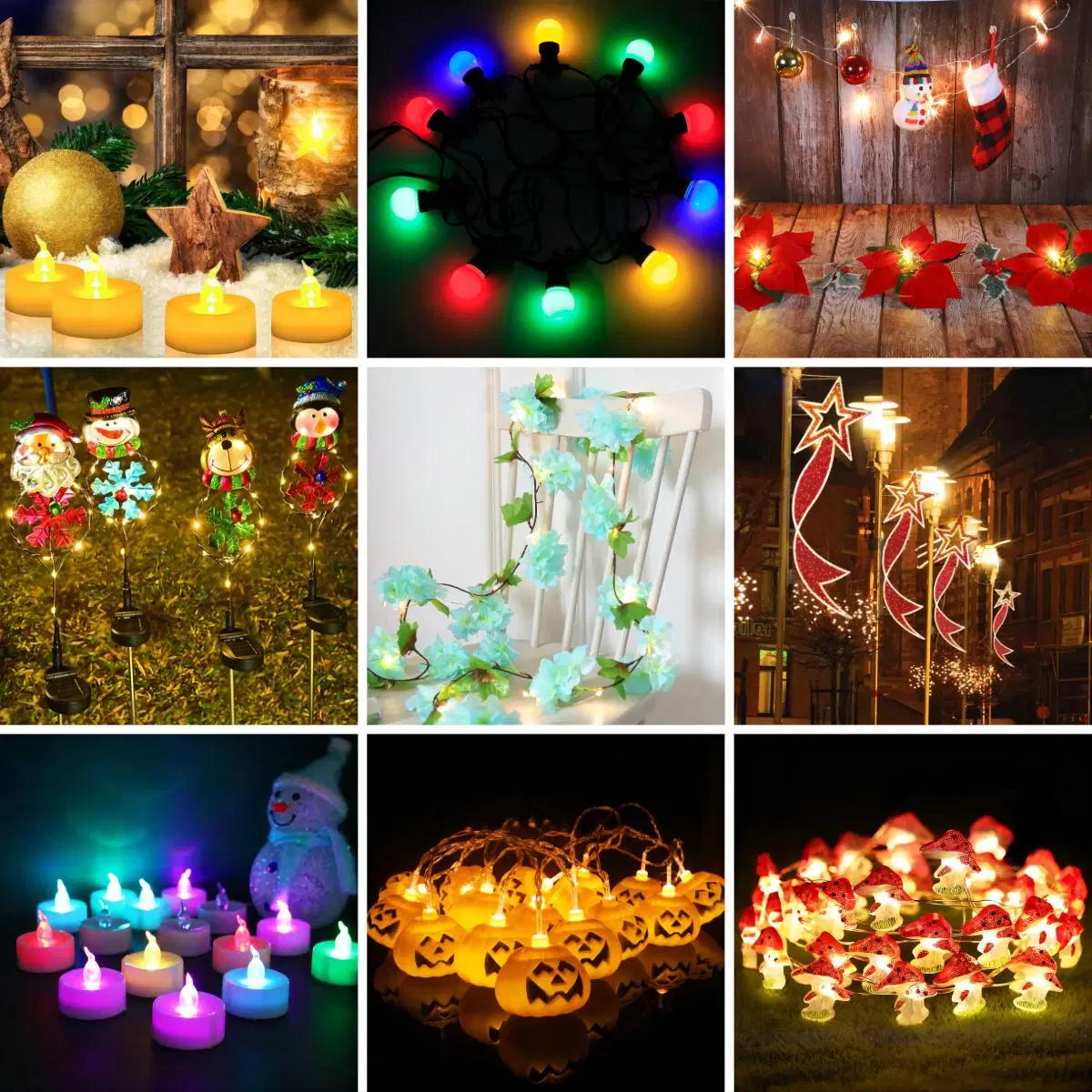 OEM Usine Personnalisée Lumières Décoratives de Noël Navidad Décor Prix de Gros Bande LED Lumières Décoration Maison Éclairage de Noël Fabricant en Chine