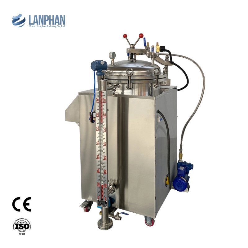 Canned/Glass Bottle Beverage Food High Pressure Processing Machine Food Sterilizer