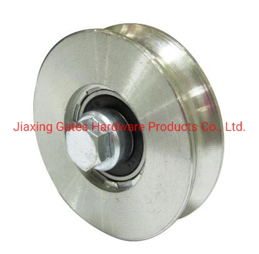 Zinc Plated U Y V H Groove Sliding Gate Metal Roller