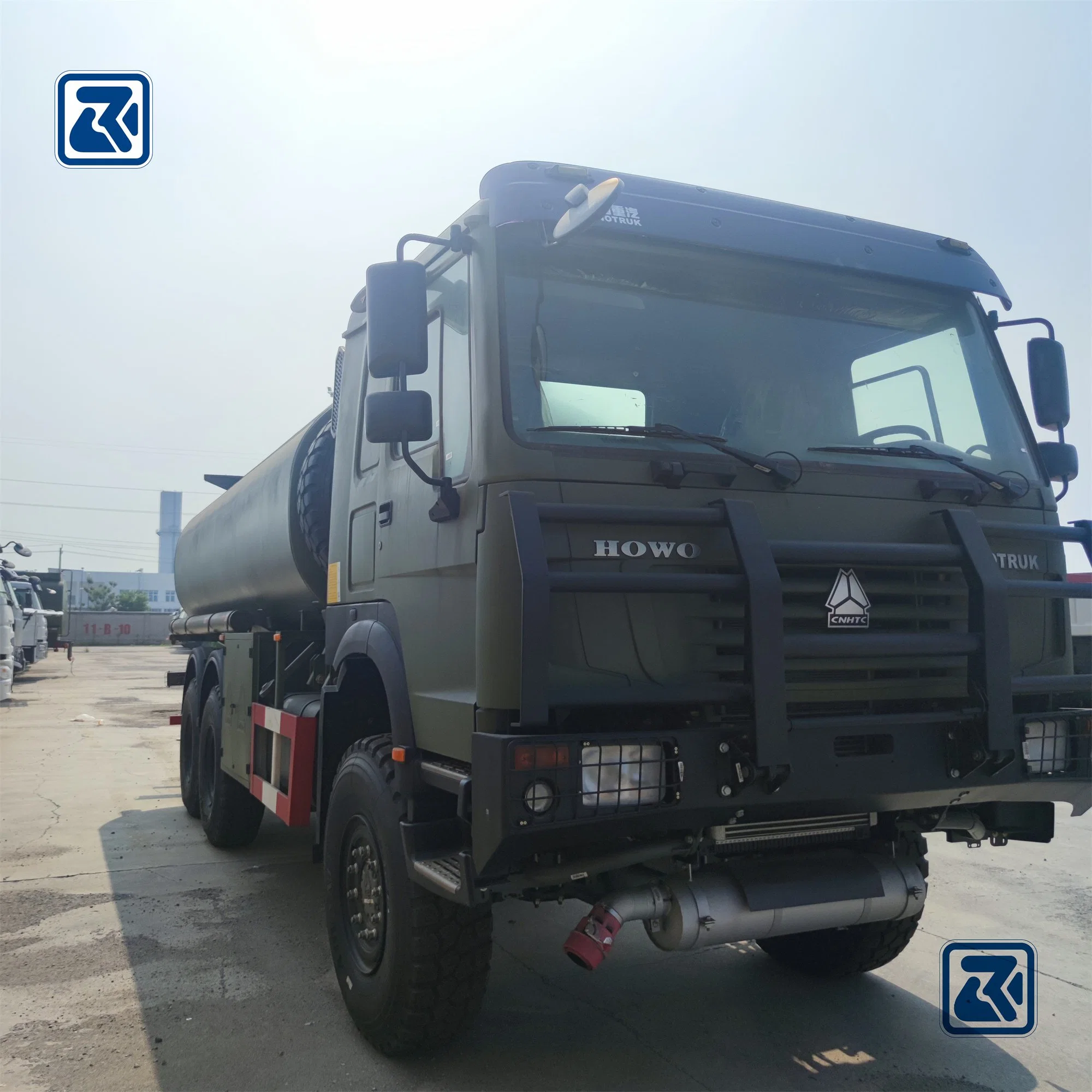 Camion-citerne à combustible 6X4 en alliage d'aluminium HOWO a'asinotruk