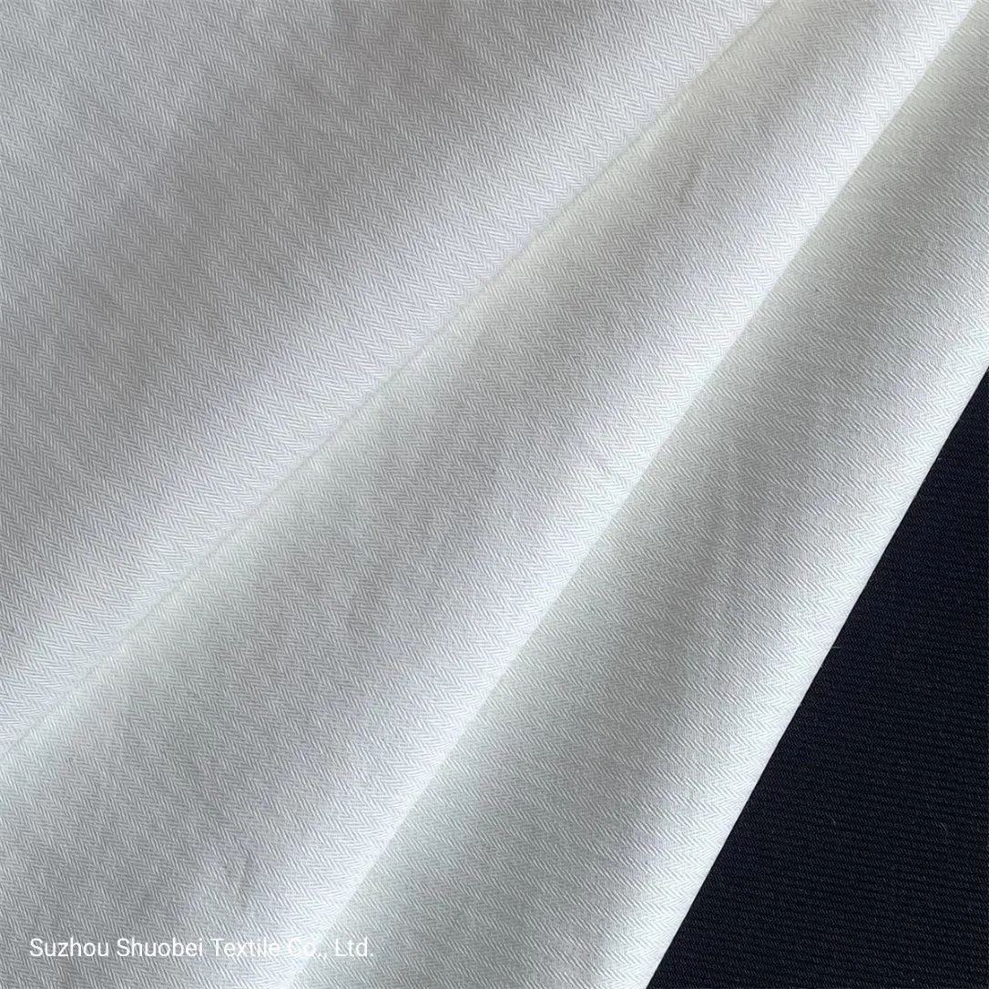 Matte Nylon Cotton Interwoven Turned 3/1 Twill Fabric for Pants and Casual Cloth