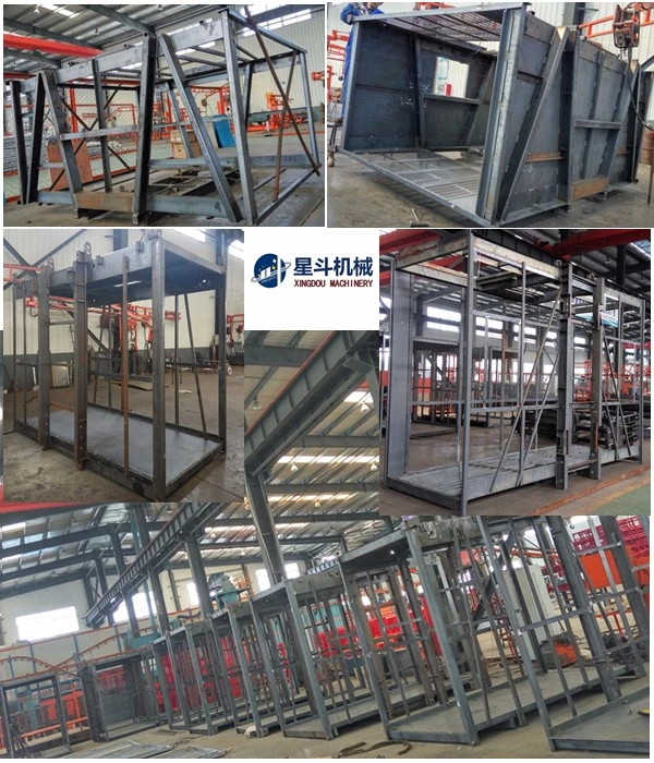 Single or Double Cages Sc150 200 300 Building Construction Hoist and Construction Lift and Tower Crane