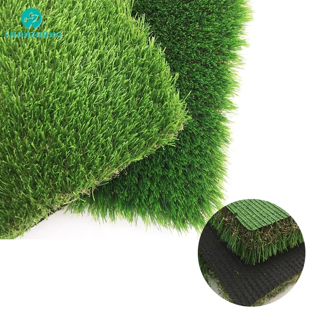 Coffre-fort et doux tapis de gazon synthétique jardin paysager Green House Décoration golf Gazon Synthétique Gazon artificiel de pelouse de football de faux tapis d'herbe