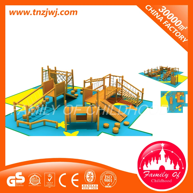 Children's Wooden Outdoor Playground Amusement Equipment Facilities for School