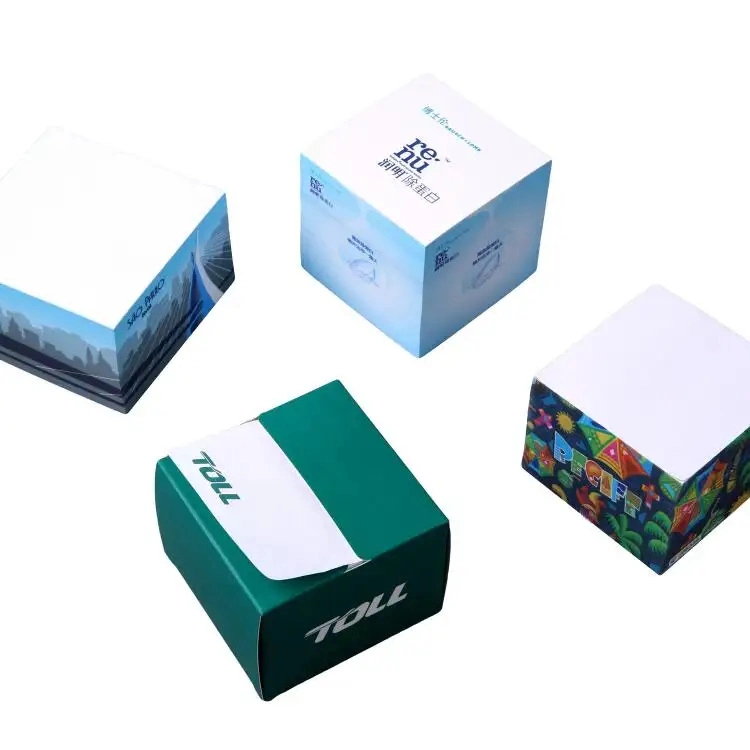 Perfect Printing Free Note Cube / Memo Cube Paper Block for Ad Promotion Gift