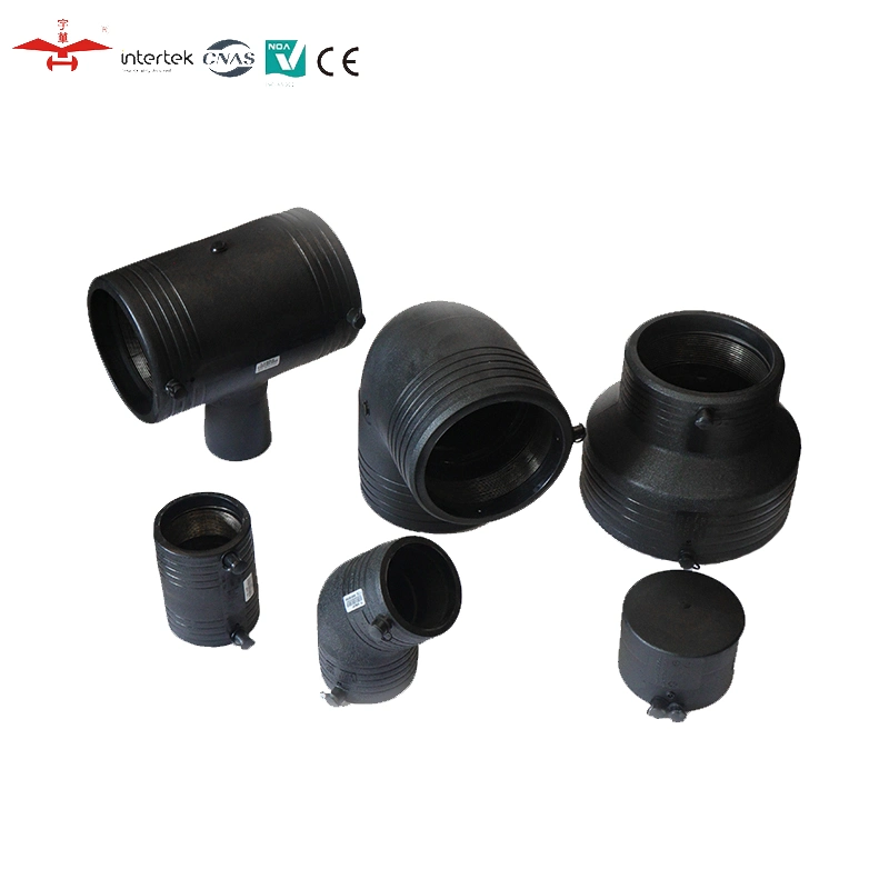 Electrofusion HDPE PE Pipe Fitting Electrofusion Coupling for PE100 Pn16 Pn10