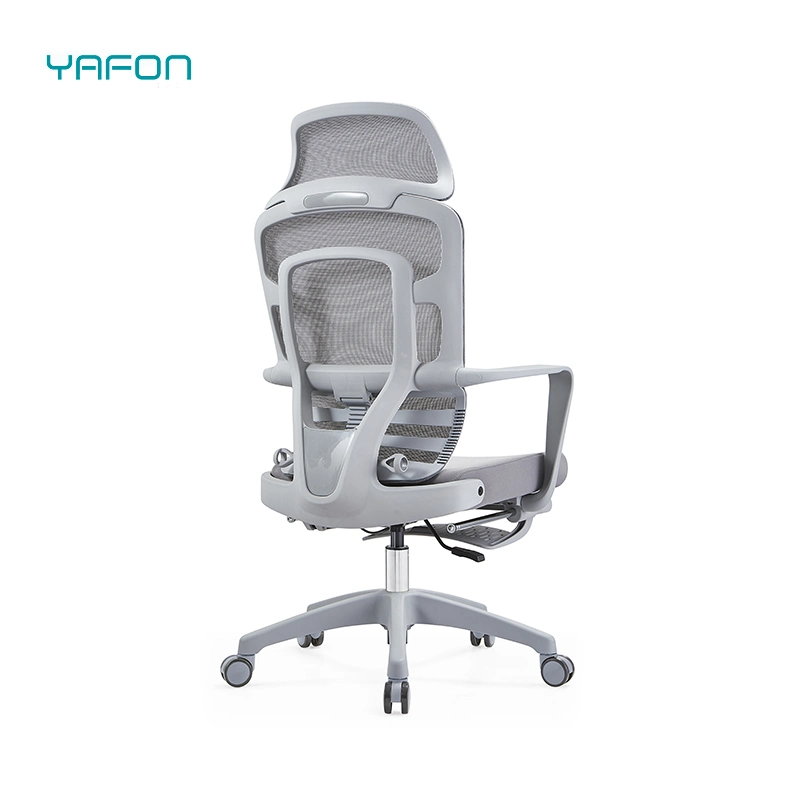 China Wholesale/Supplier Modern Swivel Mesh Staff Executive Chair Ergonomic Office Chair with Foot Pedal