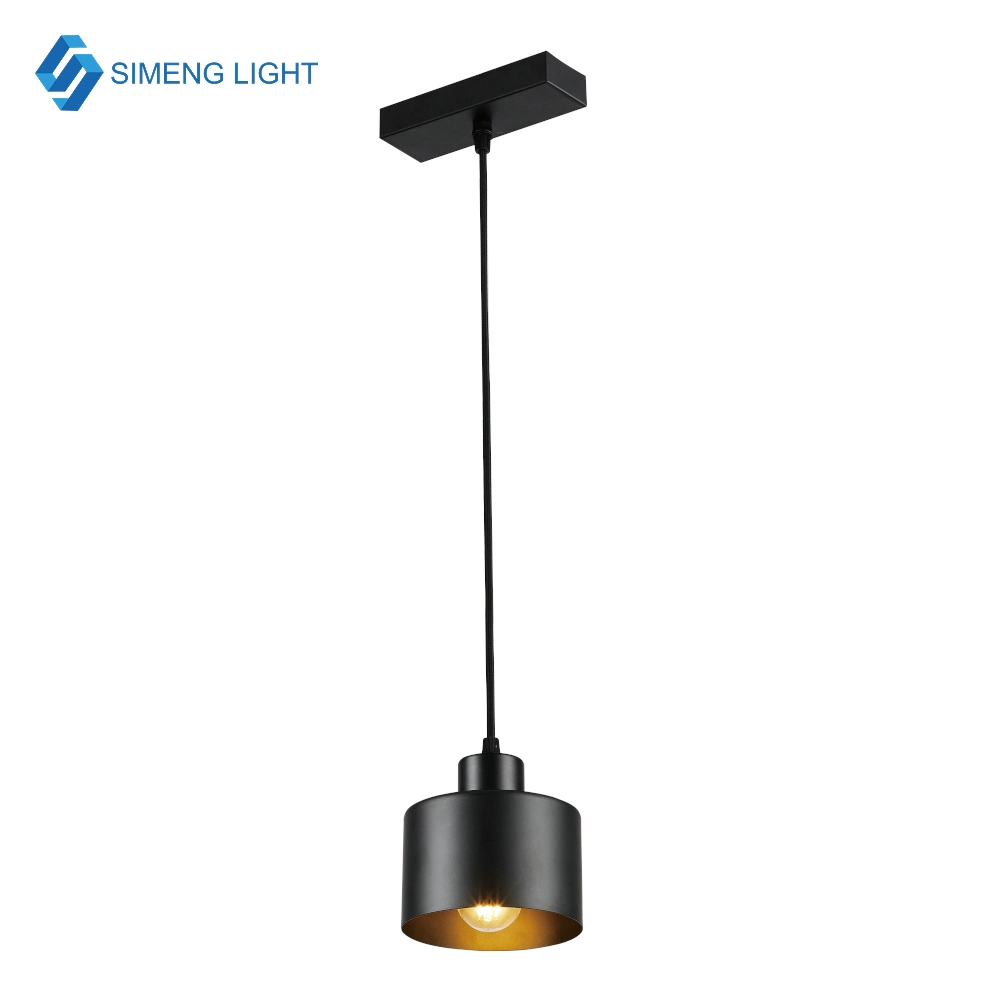Nordic E27 Aluminum Iron Shape Pendant Light Creative Hanging Lamp for Bar Dining Room Living Room Bedroom