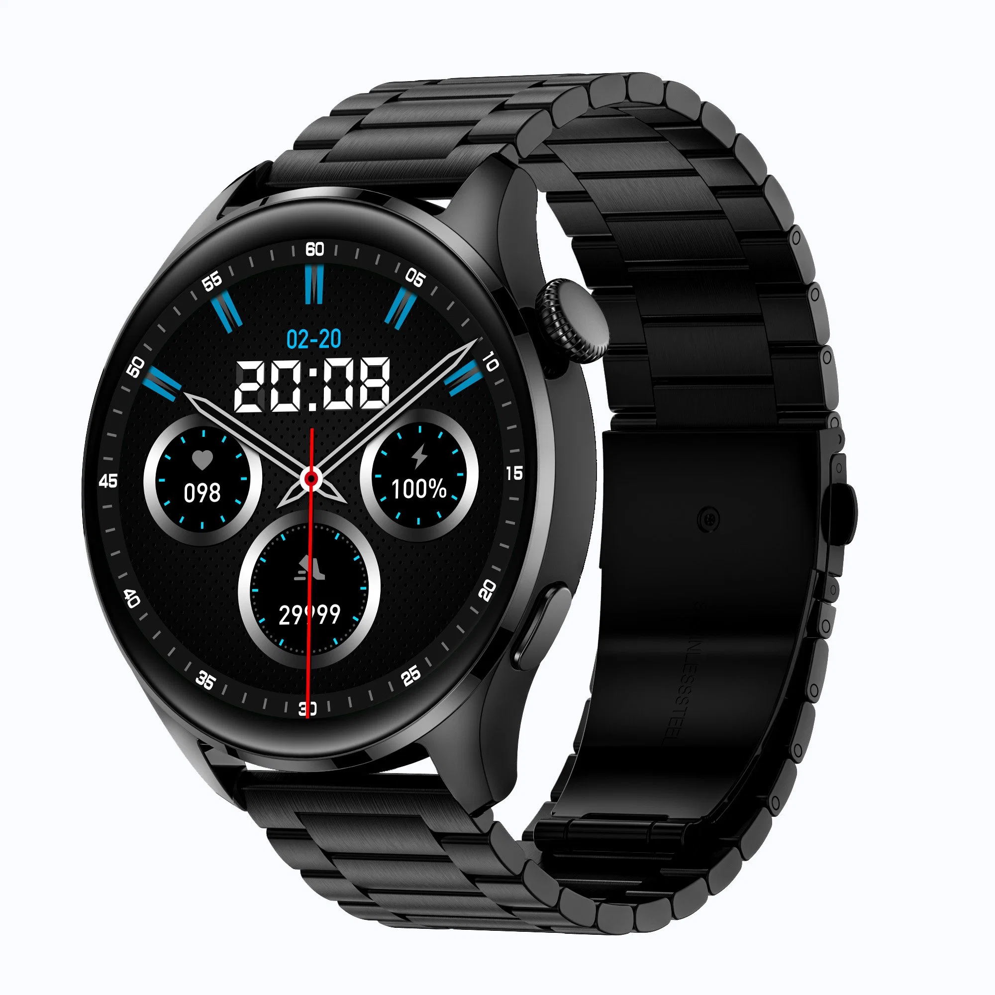 C11 montre Smart à écran rond Bluetooth appeler IP68 montres étanches Moniteur de fréquence cardiaque suivi de forme physique cadeau de mode Smartwatch pour l'homme Femme