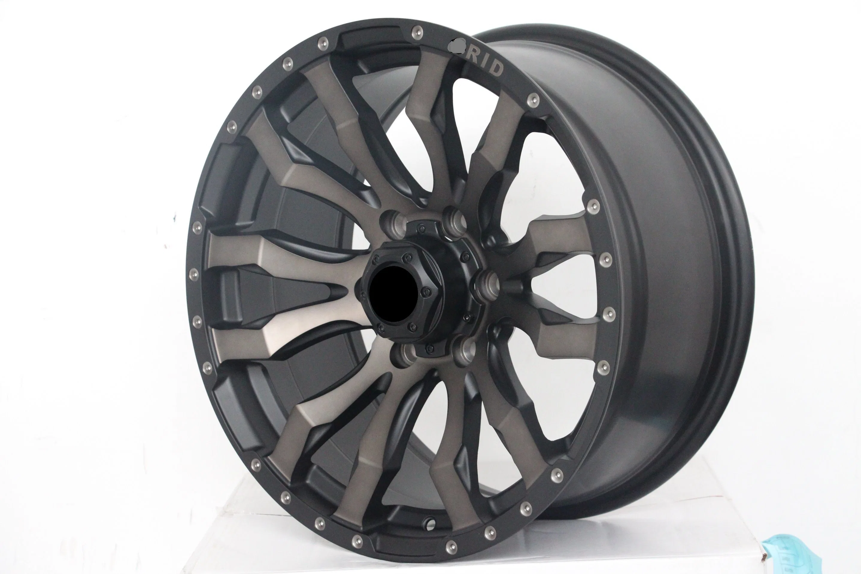 Fabrik 15X7.0 18X8.5 20X9.0 Gloss Schwarz gefräst Autoteile angepasst Radnabe