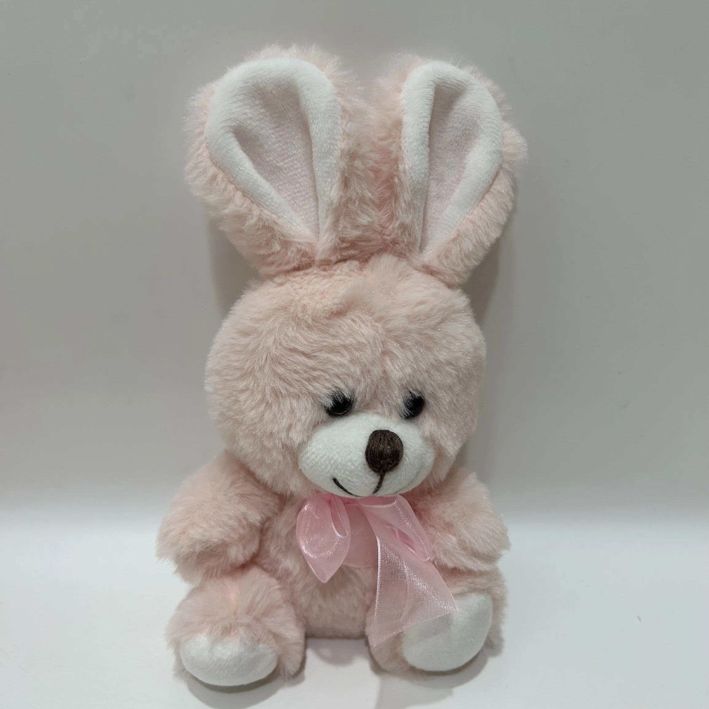 20cm 8" de la Pascua de la felpa Conejito Peluche juguete con pajarita