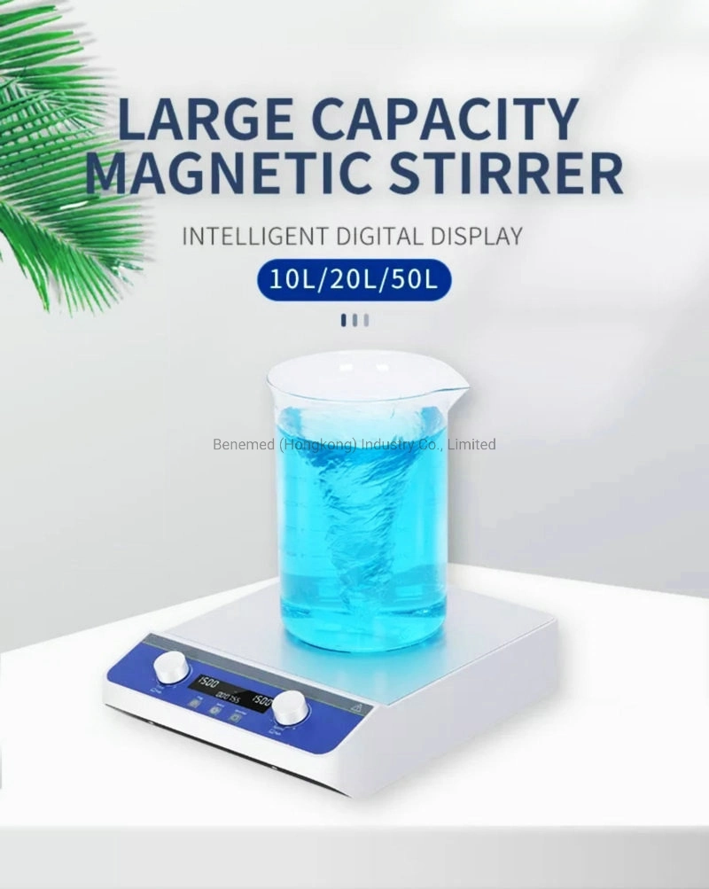 LCD Display Laboratory 10L 20L 50L Magnetic Stirrer