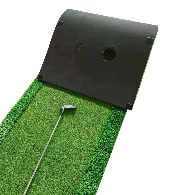 Factory Wholesale/Supplier Indoor Mat Synthetic Grass Golf Putting Green with a Slope