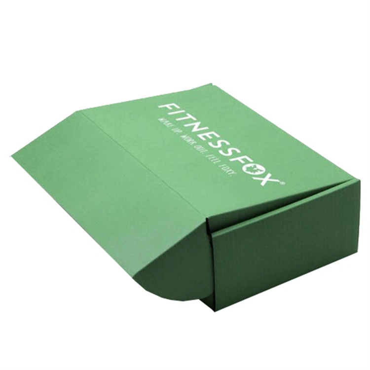 Single Wall Corrugated Cardboard Paper Carton Box, Custom Logo Printed Recyclable Gift Packaging Box