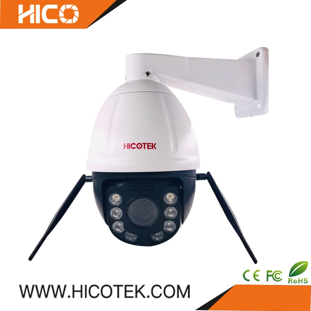 Hicotek WiFi Speed Dome Digital Zoom Security Surveillance CCTV IP PTZ Camera