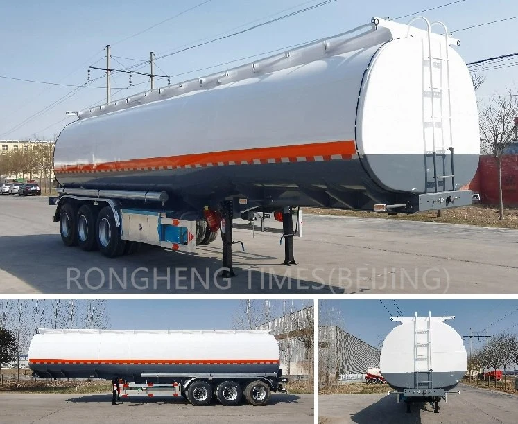 2/3 Achsen Hochleistungs-Aluminium-Rohöl Benzin Benzin Benzin Diesel Wasser Speiseöl Kraftstoff Tankwagen Semi Trailer mit BPW Achse