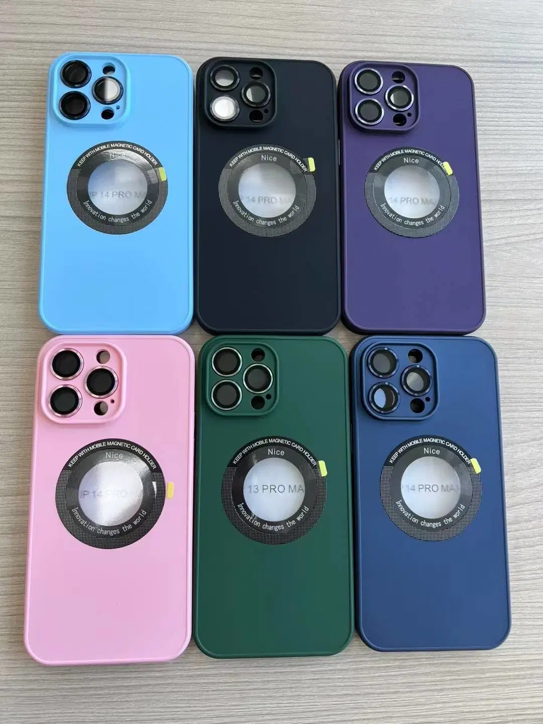 Wholesale/Supplier Lens Protector Wireless Charging Shockproof Mobile Phone Case for iPhone 15 14 13 12 11