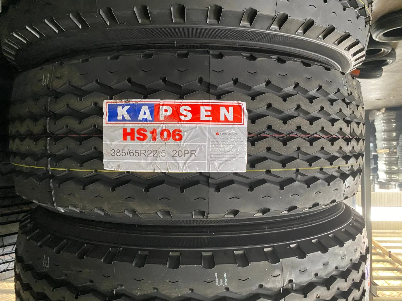 Kapsen/Taitong/Terraking Marca neumáticos TBR 385/65r22.5 20PR HS166 HS106 HS209 Radial Neumático para camión súper sencillo