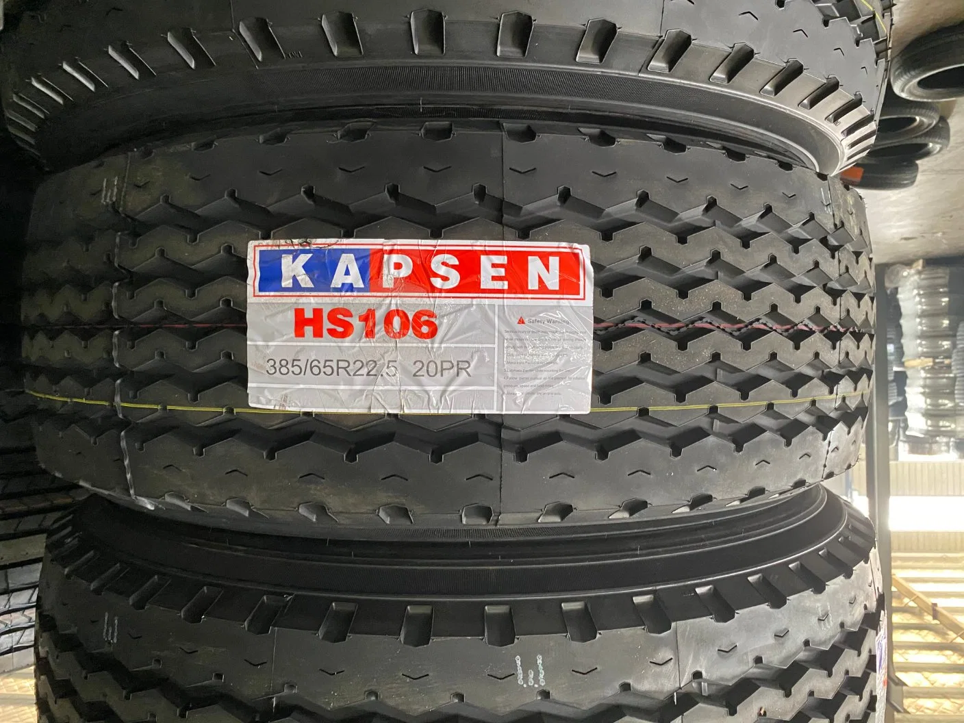 Kapsen/Taitong/Marca Terraking TBR Pneus 385/65R22.5 20PR HS166 HS106 HS209 super camião único pneu radial