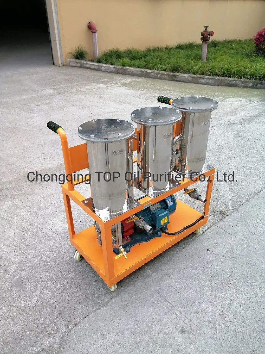 Factory Price Small Size Oil Treatment Machine for Impurities Removal