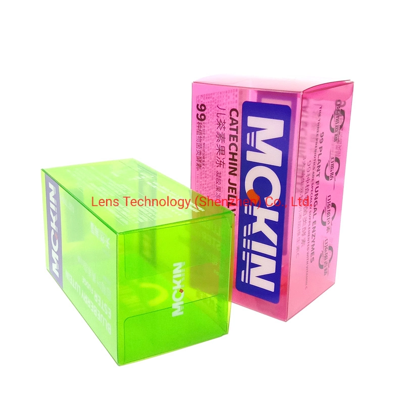 Acid Free Acetate Pet Transparent Packaging Plastic Box for Gifts