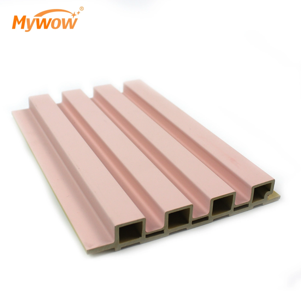 Interior Wooden Plastic Composite Waterproof Fireproof PVC WPC Wall Panel for Home Decor