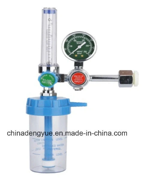 Medical Oxygen Regulator Gas Regulator with Flowmeter for Oxygen Cylinder