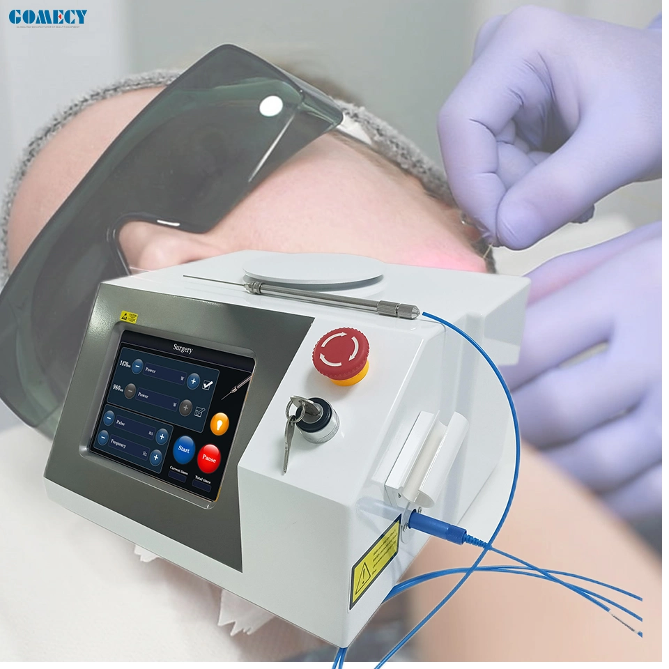 980 1470nm laser Chirurgie vasculaire Fat Endolift de réduction de la machine