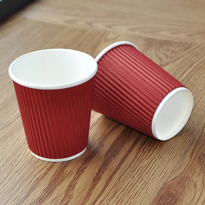 Disposable Paper Cup Thick Coffee Cup Milk Cup Hot Drinking Cup Party Supplies Wholesale/Supplier Customization