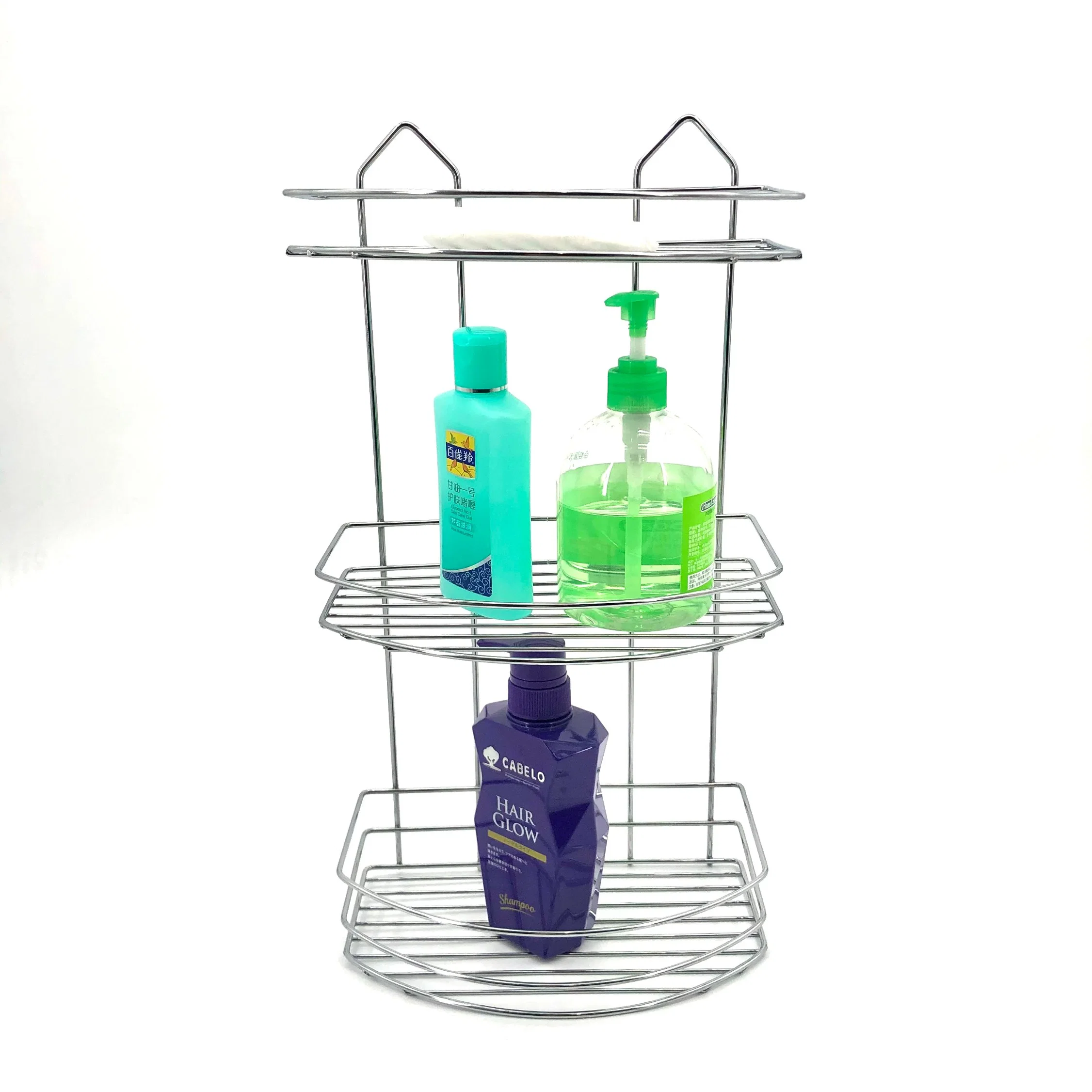 New 3 Tier Clear Bathroom Cabinet Organizer Shelf for Bathroom Organizer Storage