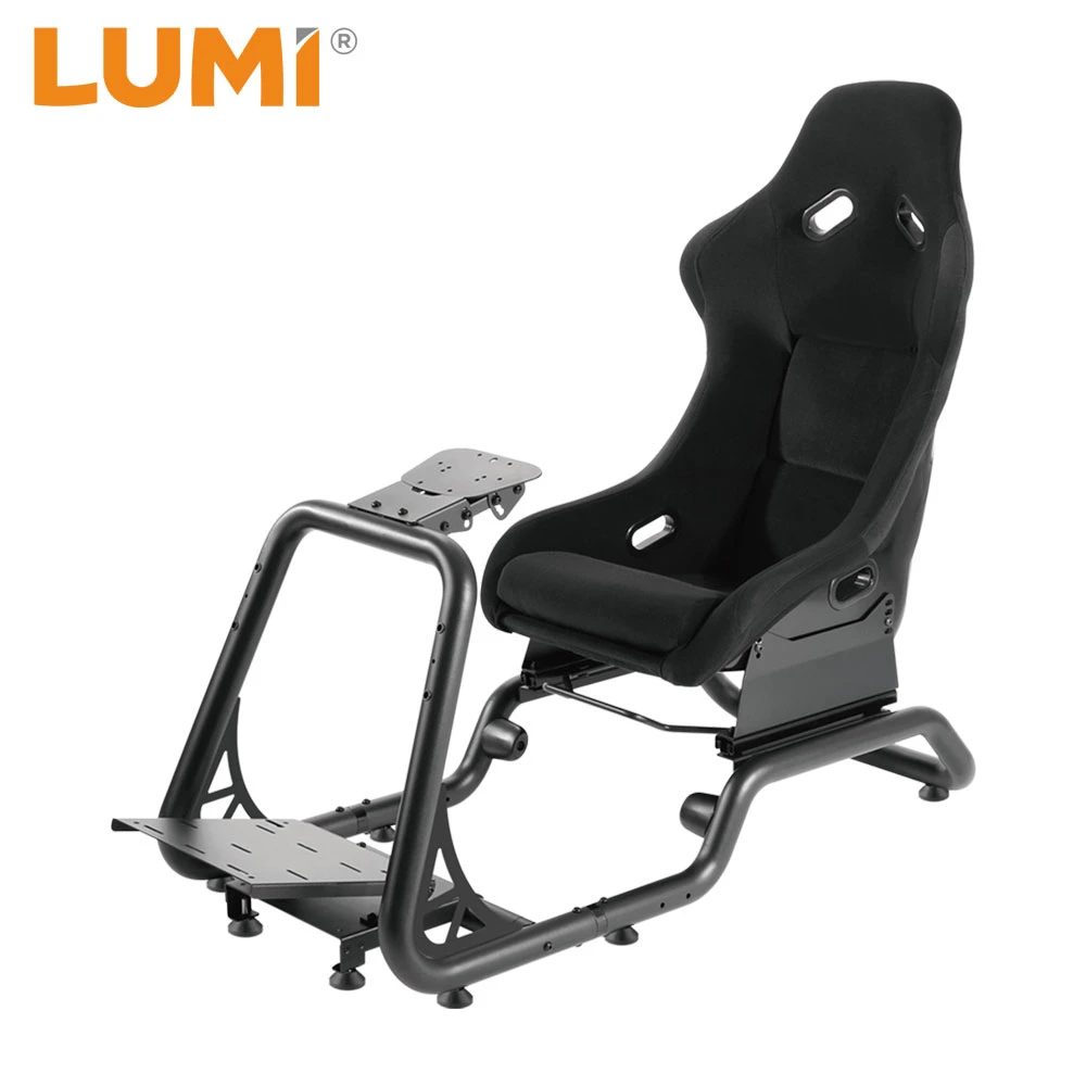 Jugar Juego de ordenador Carreras Simulador de cabina silla de juego de asiento