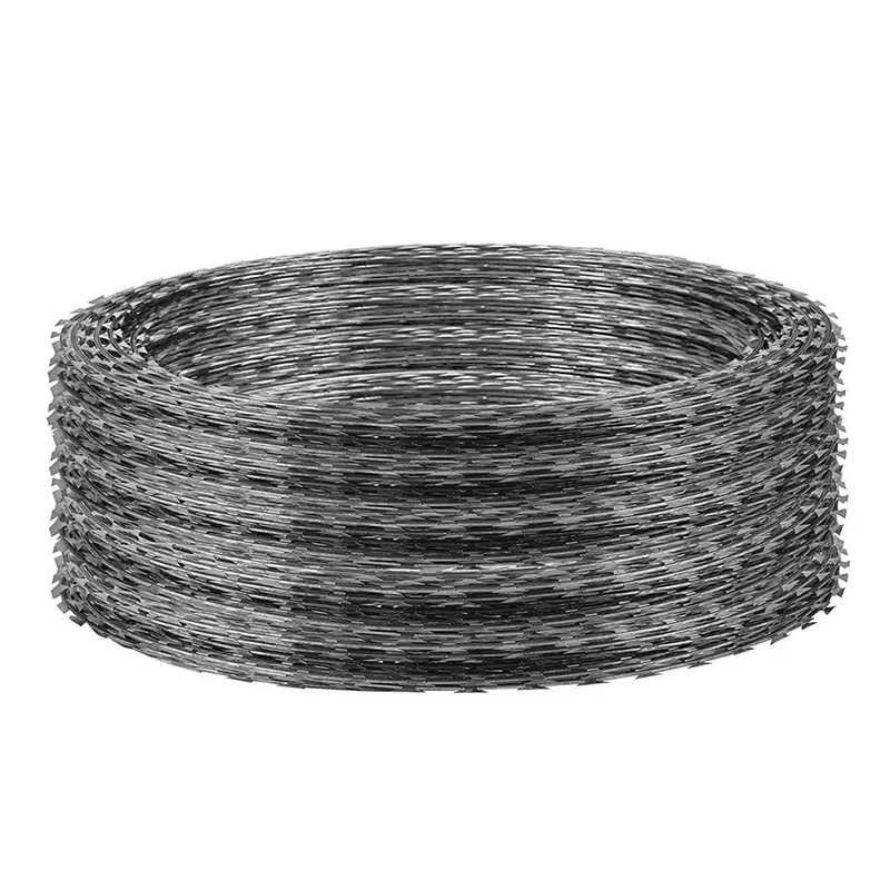 Hot-Dipped Razor Barbed Wire Protective Wire Mesh