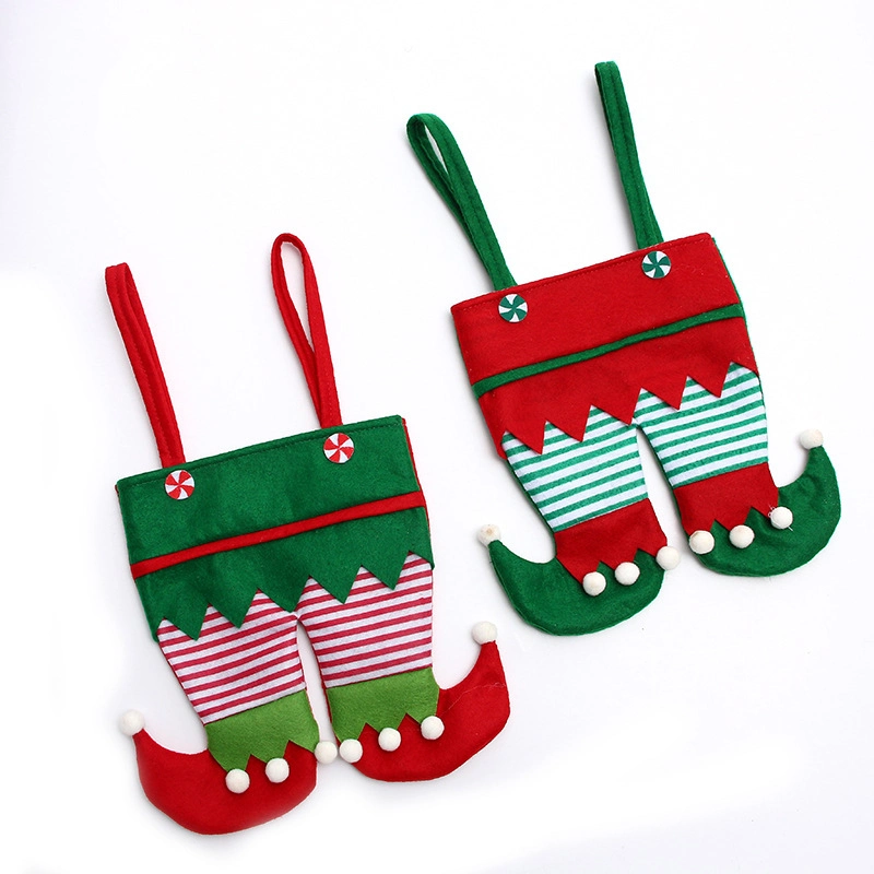 Christmas Decorations Christmas Elf Bags New Goods Bags Santa Gift Bags Holiday Party Decoration
