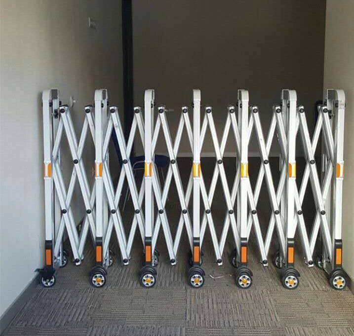 Aluminum Accordion Traffic Barrier Gate