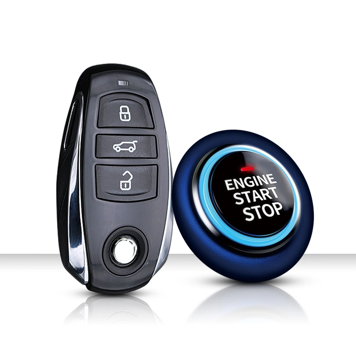 12V Car Mounted Universal One Button Start Remote Control Car Pke Anti-Theft Device Keyless Entry