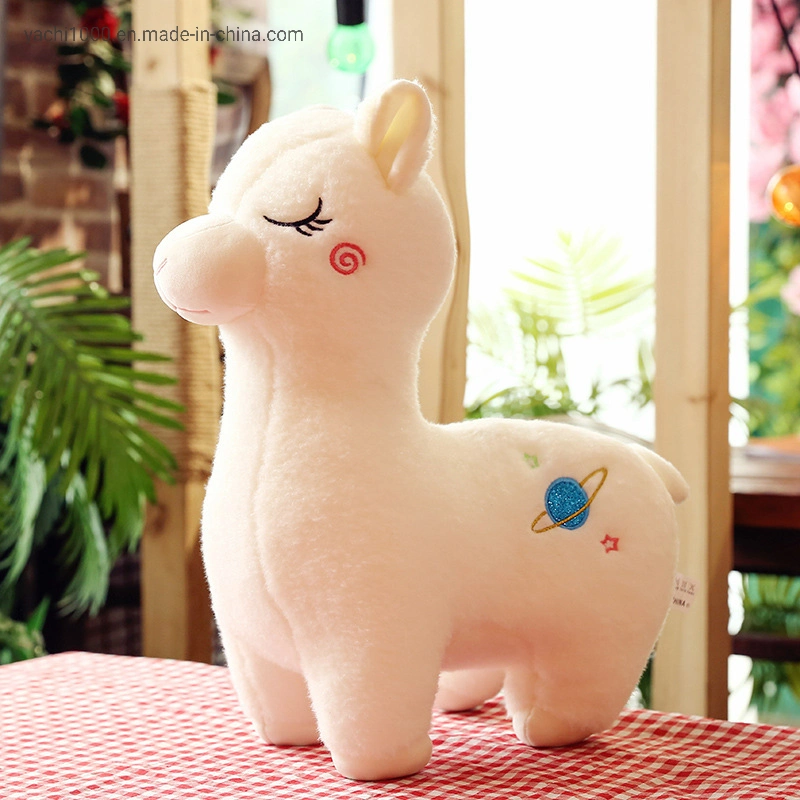 Custom Lovely Alpaka Toy Stuffed Alpaca Plush Toy