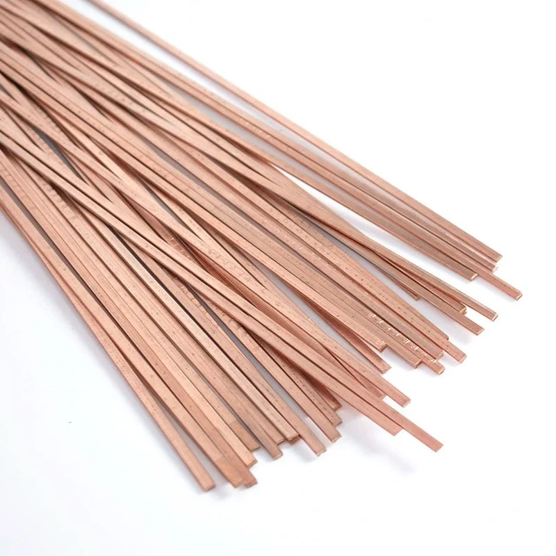 Bcup-2 Welding Brazing Copper Flat Rod Phos Welding Wires