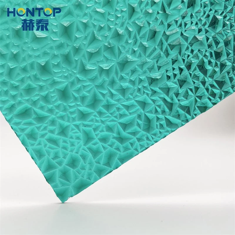 Hot Sales 3mm Plastic Solid Panel Embossed Transparent Colorful Window Side Window Clear Bayer Crystal Polycarbonate Sheet