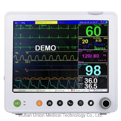 12 Inch Medical Patient Monitor with Anesthesia Gas