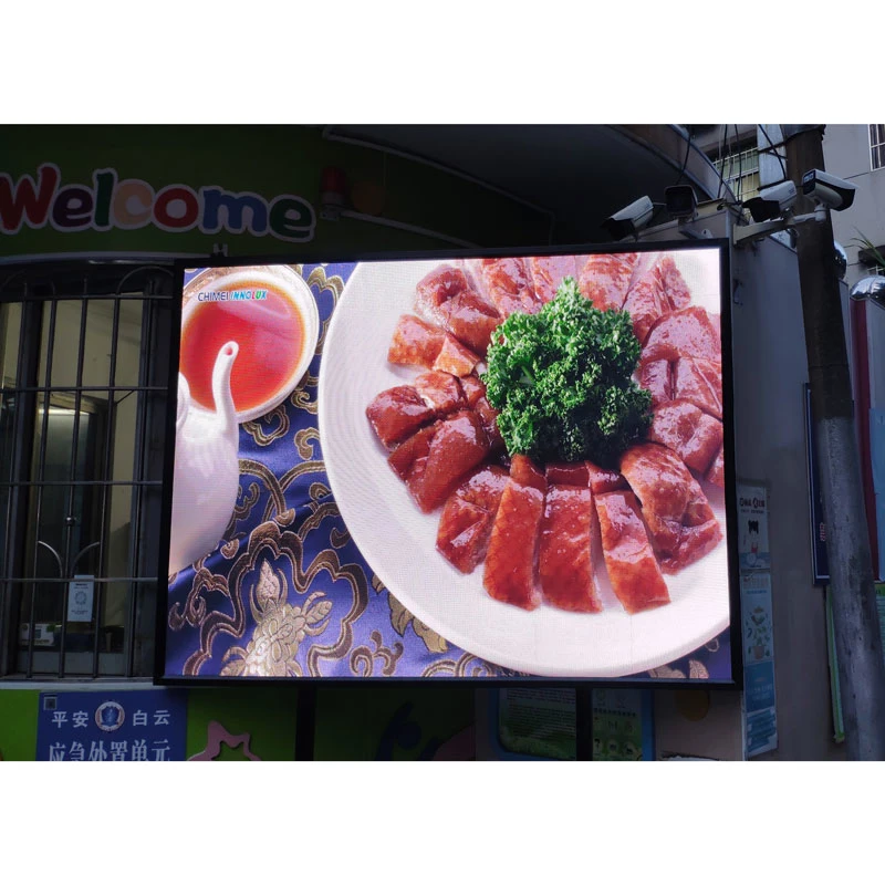 Outdoor Full Color Wall Mounted LED Screen Advertising P5 LED Display