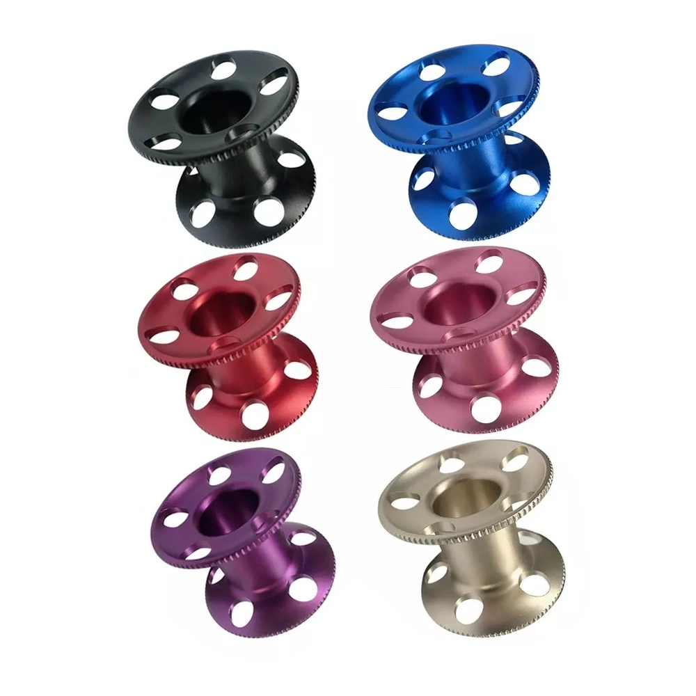 Custom Diving Line Wheels Holder CNC Models Parts Plated Aluminum Alloy Car RC Wheel Hub Rims for Toy Racing Car Wheel Hub Axle