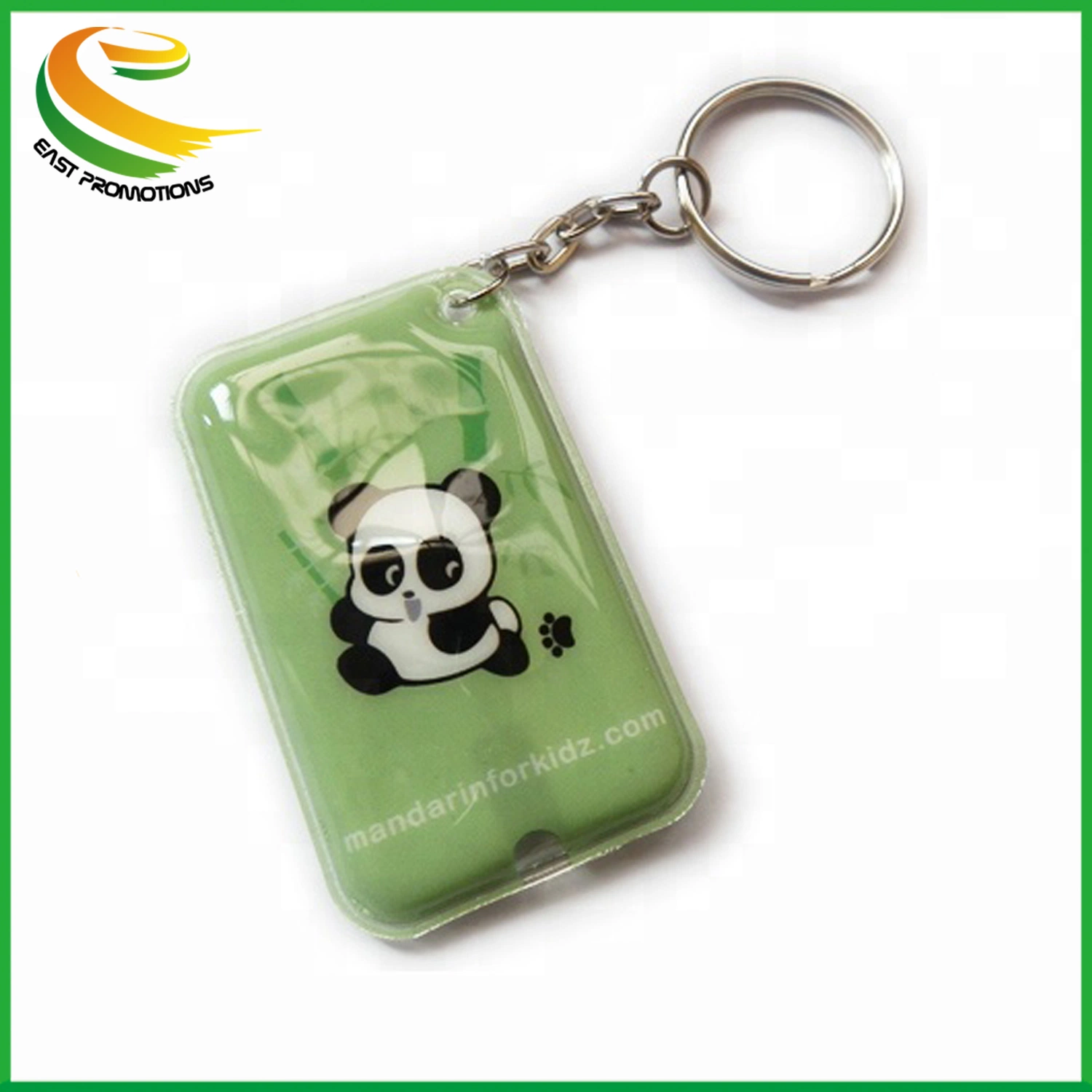 Custom High quality/High cost performance PVC LED Keychain Light for Promotion Gift