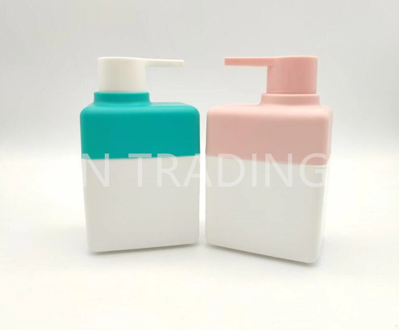 HDPE 200ml 300ml 500ml Pump Soft Touch Bottle