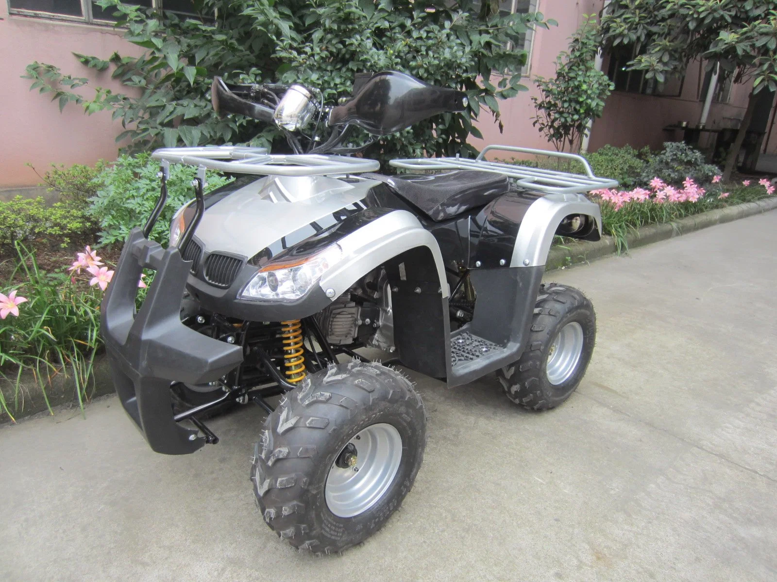 Nuevo diseño de carrocería 110cc CE aprobado Racing Quad et-ATV005)